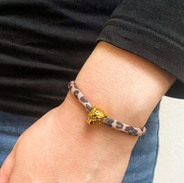 Armband Panter goud of zilver - Afbeelding 2