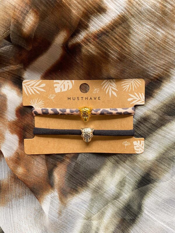Armband Panter goud of zilver